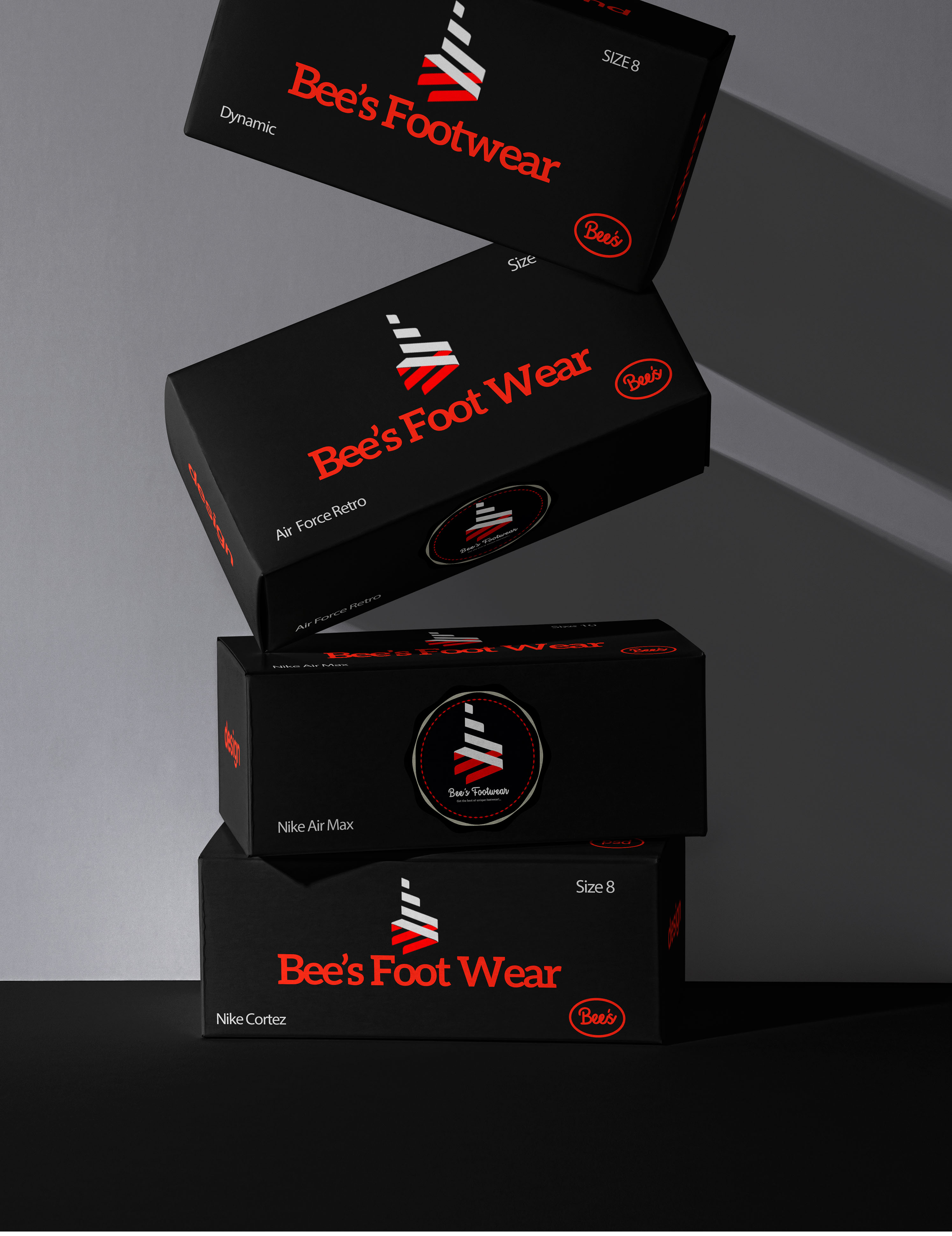 Bee's Footwear Brand Identity - Image 9